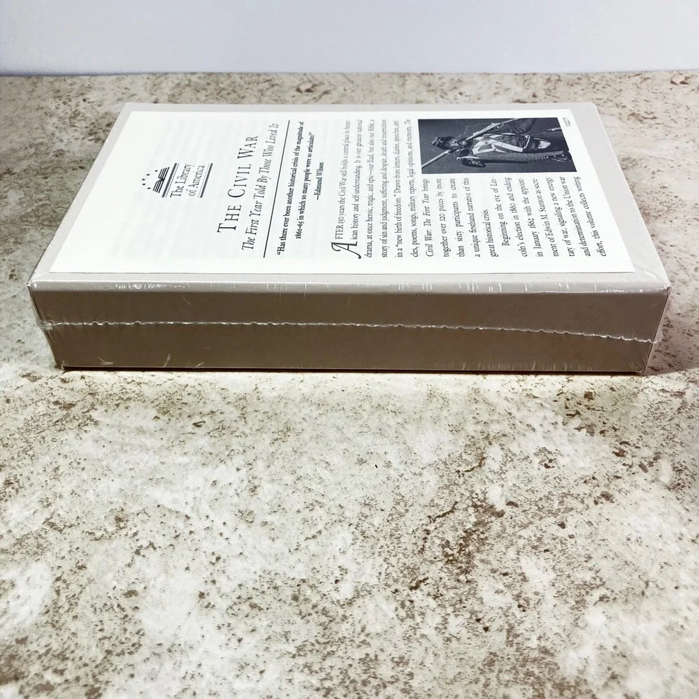 Library of America The Civil War The First Year Hardcover Slipcase New Sealed